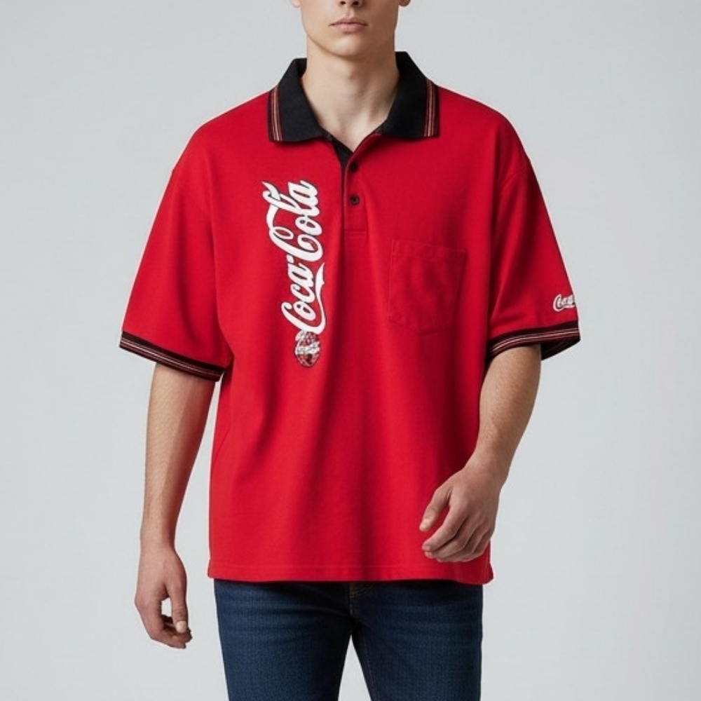 Coca Cola Vintage 1974 Polo Shirt